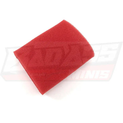Foam Air Pre-Filter 3 1/2 X 5 Red Premium Filter