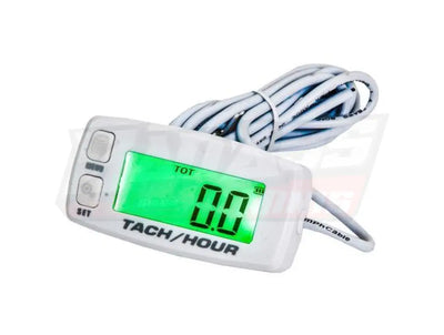 Tachometer Rpm Display And Hourmeter - White Color